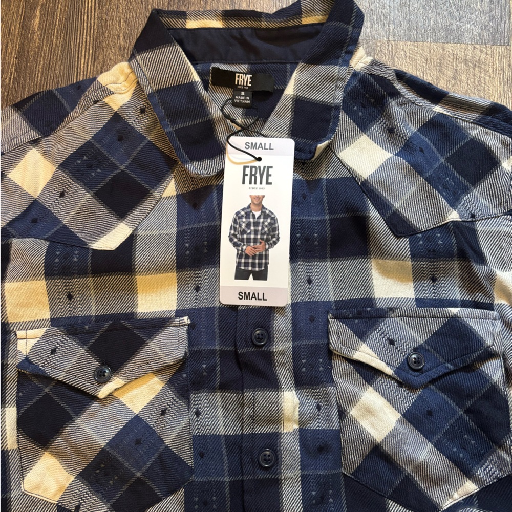 NWT Frye button down
